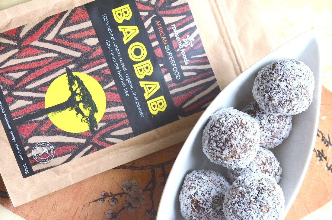 Raw Chocolate Baobab Balls!