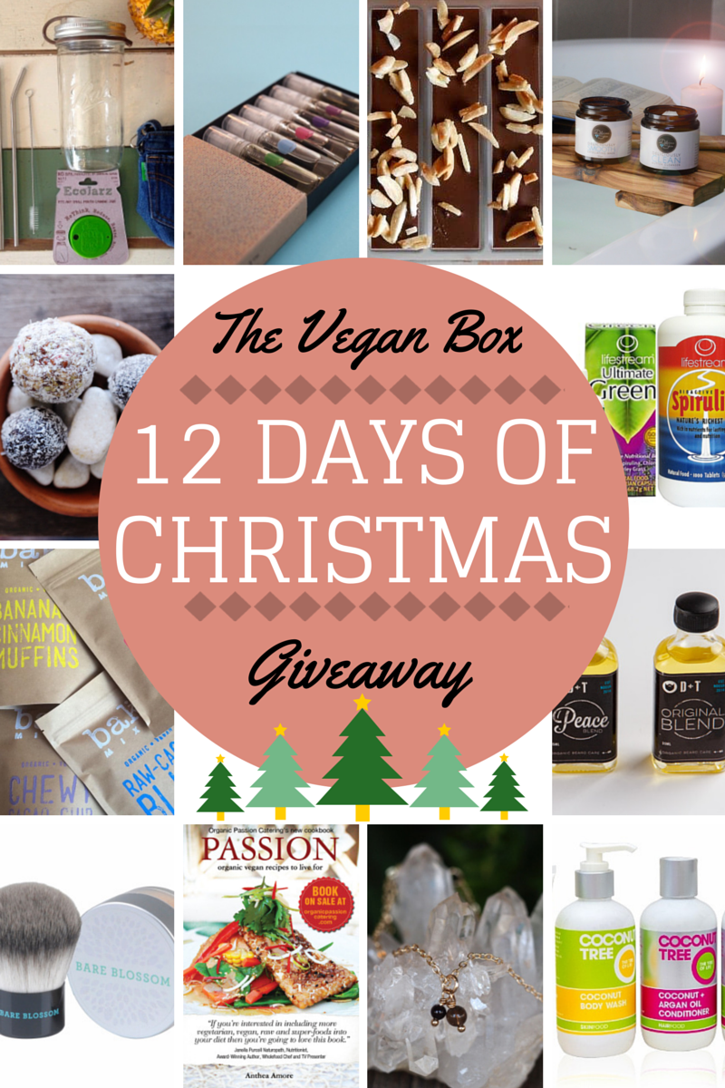 The '12 Days Of Christmas' Vegan Giveaway!