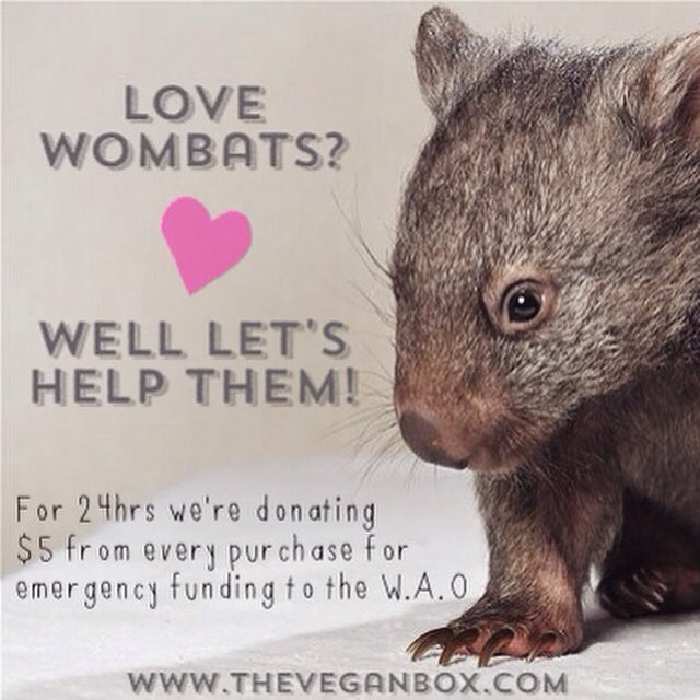 Let's help some wombats! 