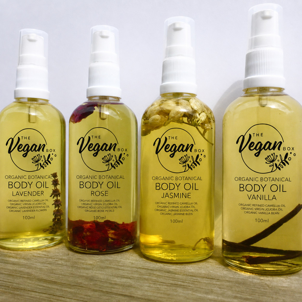Organic Body Oil - Lavender (glass bottle)