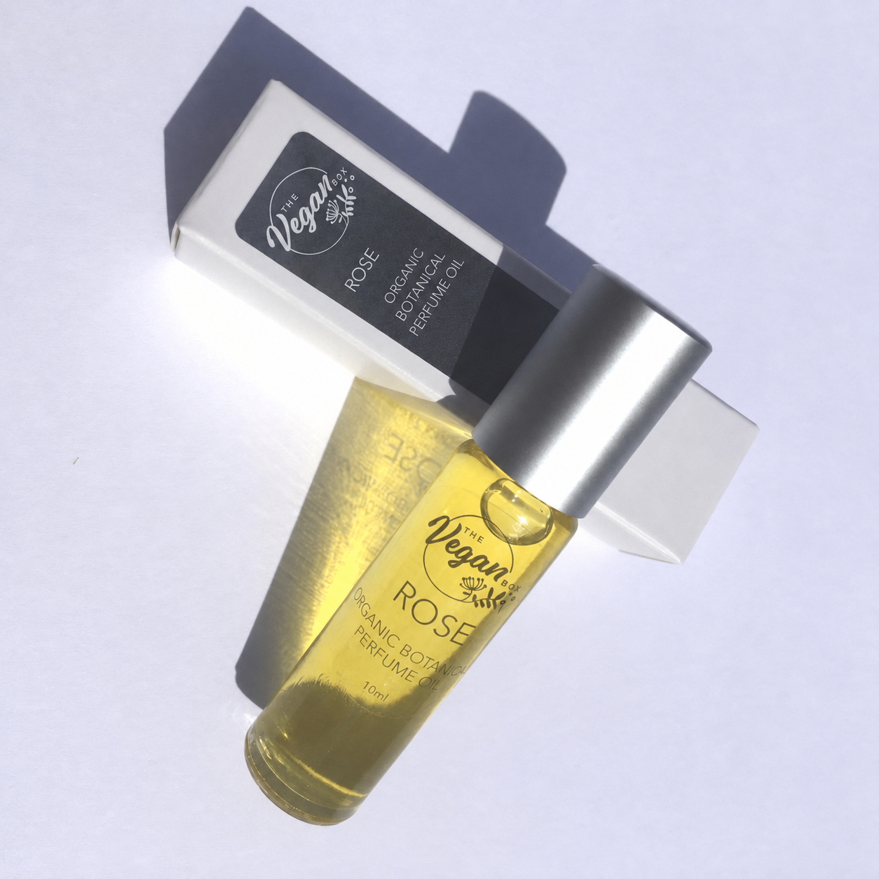 Rose Essential Oil Perfume Roll-On (glass)